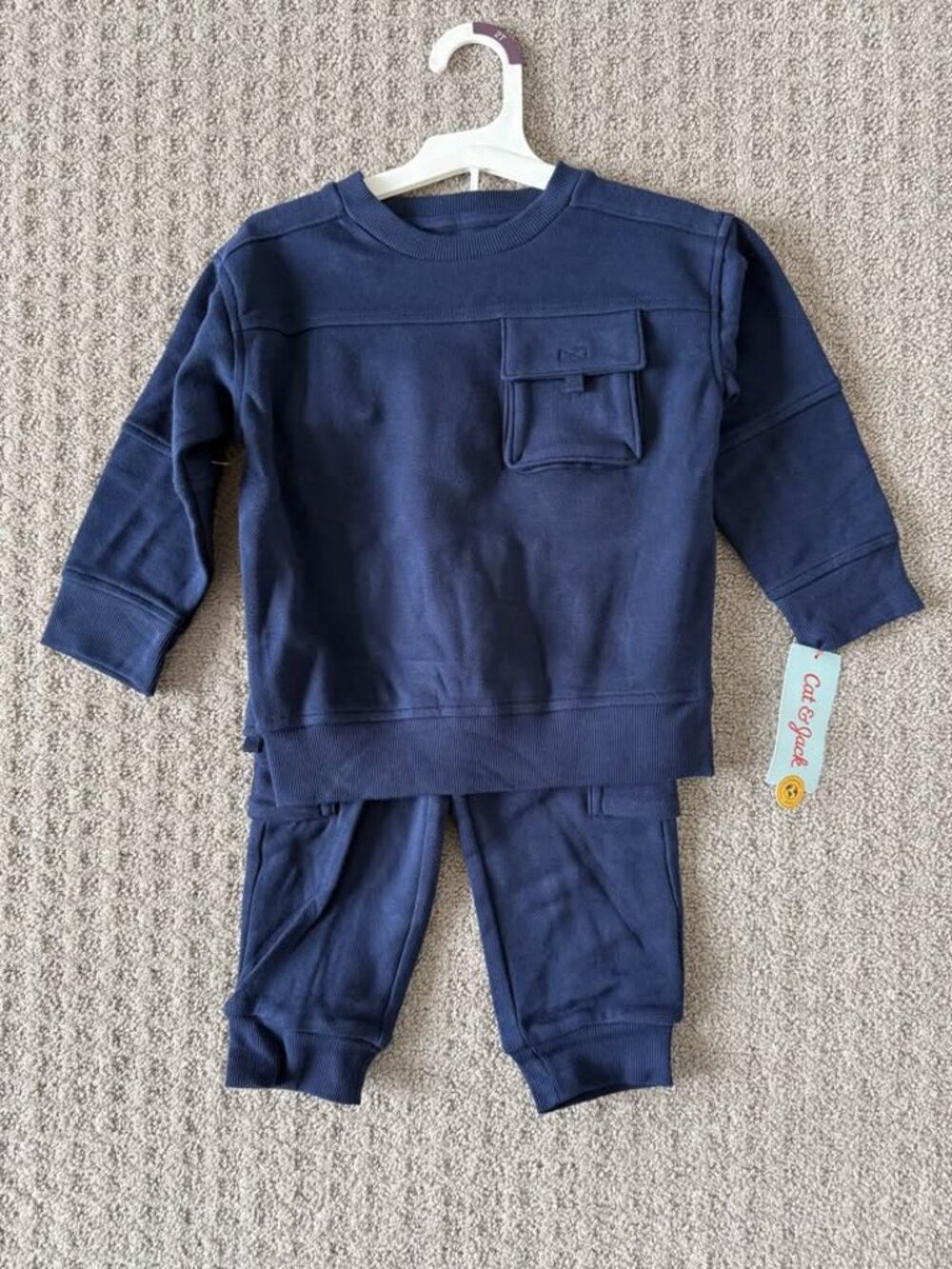 Boys 2T navy outfit brand new with tags - Cat & Jack